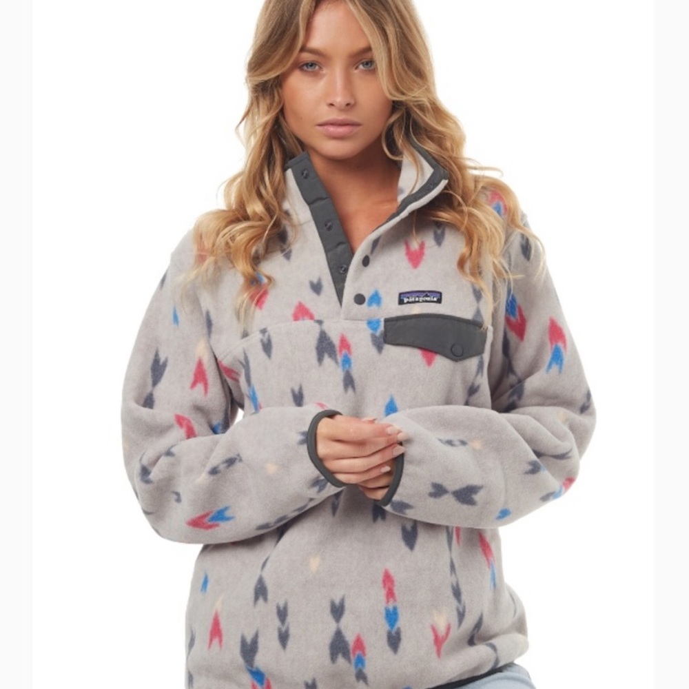 RARE Patagonia, Wish Tails Synchilla Pullover